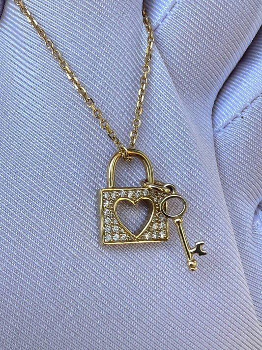 “Heart Under Lock” Pendant